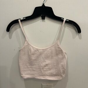 Aritzia TNA pink tank top